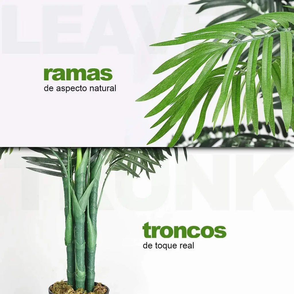 🌴 Artificial Palm Tree – 110cm Tropical Room Decor Plant for Home, Office & Events