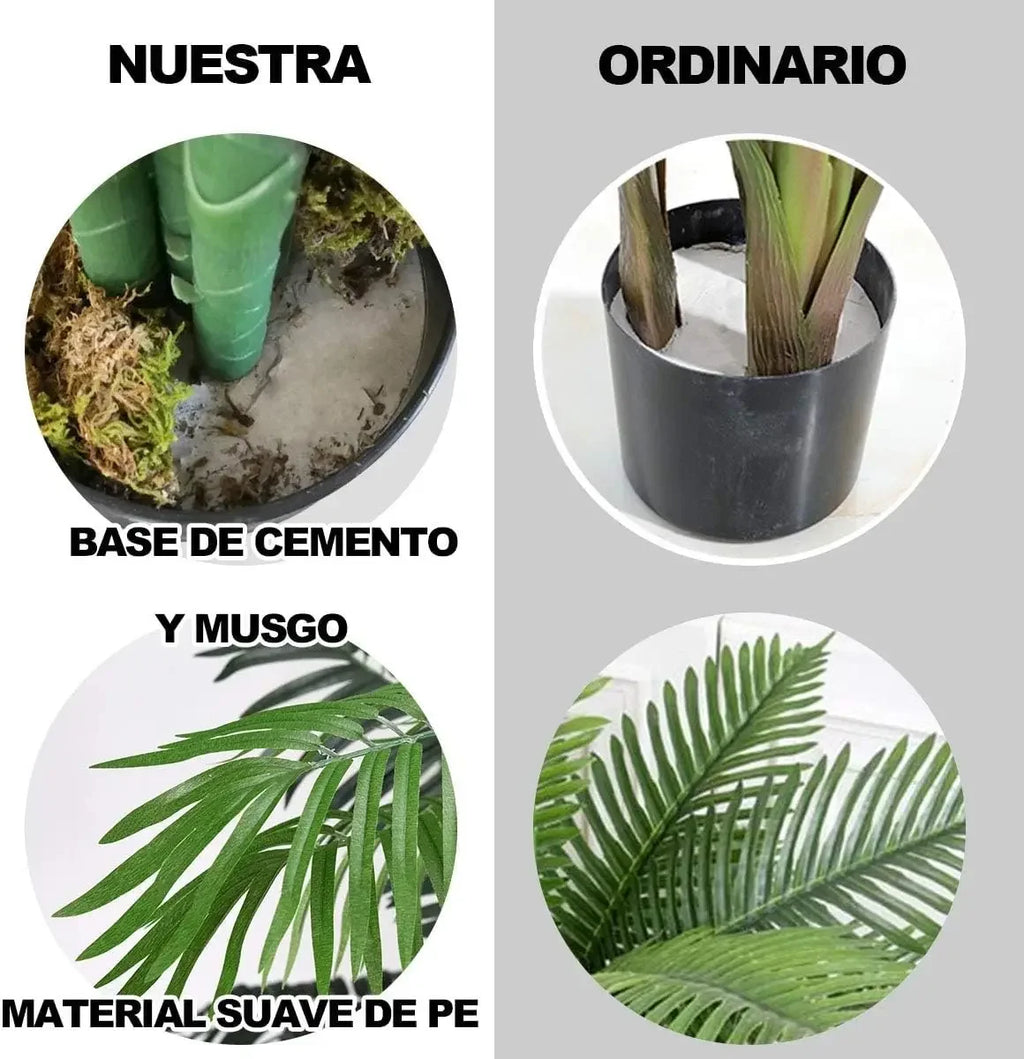 🌴 Artificial Palm Tree – 110cm Tropical Room Decor Plant for Home, Office & Events