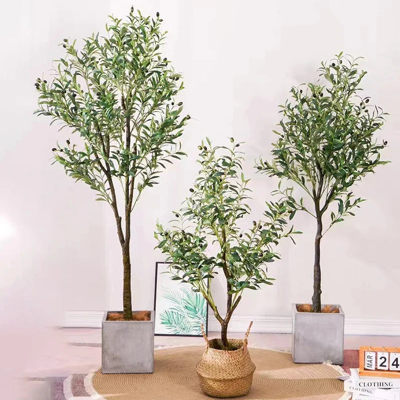 🫒 Artificial Olive Tree – Faux Indoor/Outdoor Plant for Home, Office & Commercial Spaces