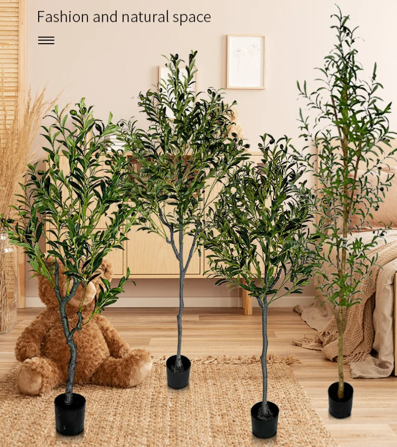 🫒 Artificial Olive Tree – Faux Indoor/Outdoor Plant for Home, Office & Commercial Spaces