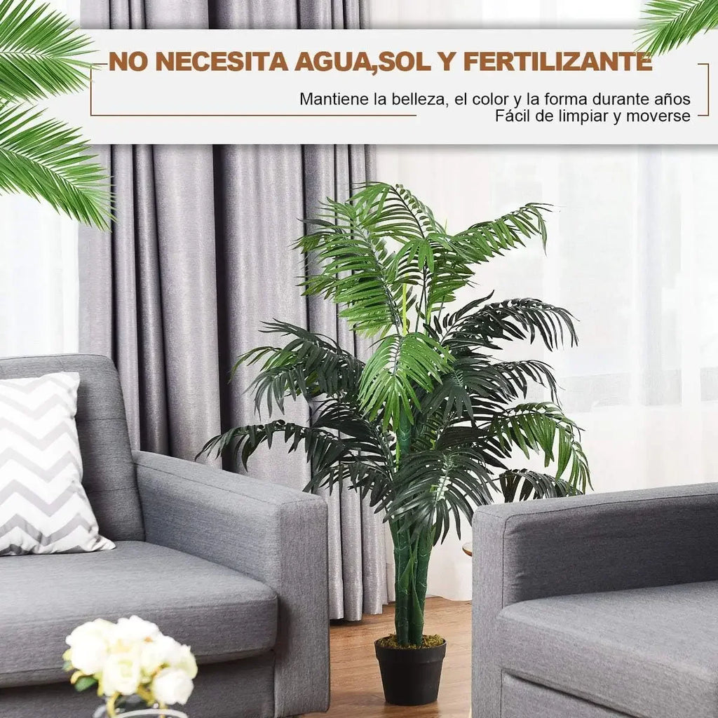 🌴 Artificial Palm Tree – 110cm Tropical Room Decor Plant for Home, Office & Events